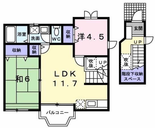 サンハイツ　Ⅰの物件間取画像